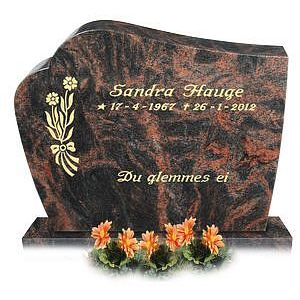 Gravminne gravmonument fra Eide Stein gravstein modell 388a 388